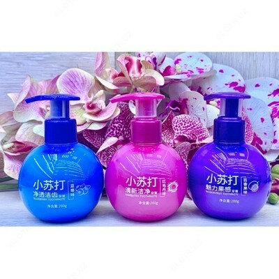 Meva aromati bilan oqartiruvchi tish pastasi -